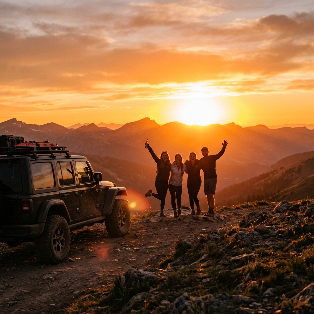 Gece Jeep Safari & Green Lake Parti Teknesi